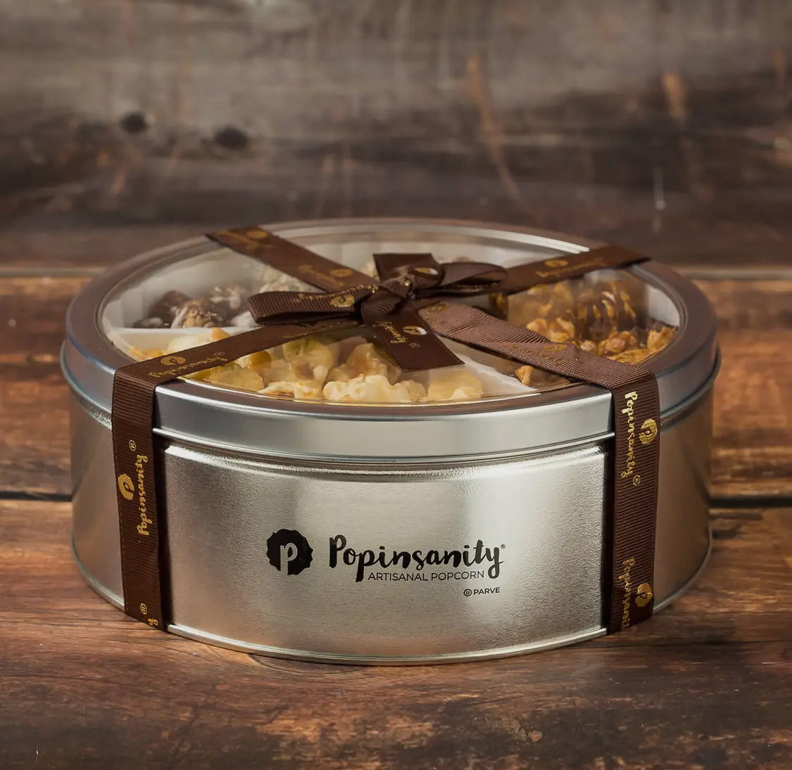 Gourmet Popcorn 3 Flavor Gift Tin