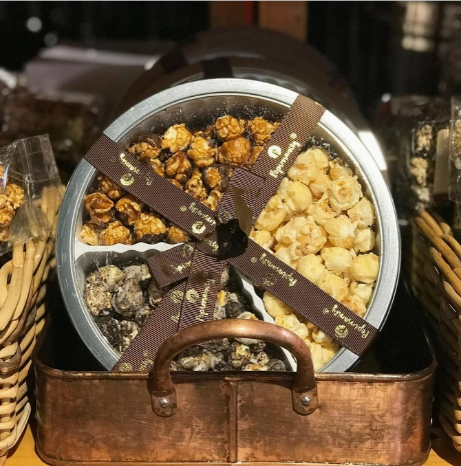 Gourmet Popcorn 3 Flavor Gift Tin