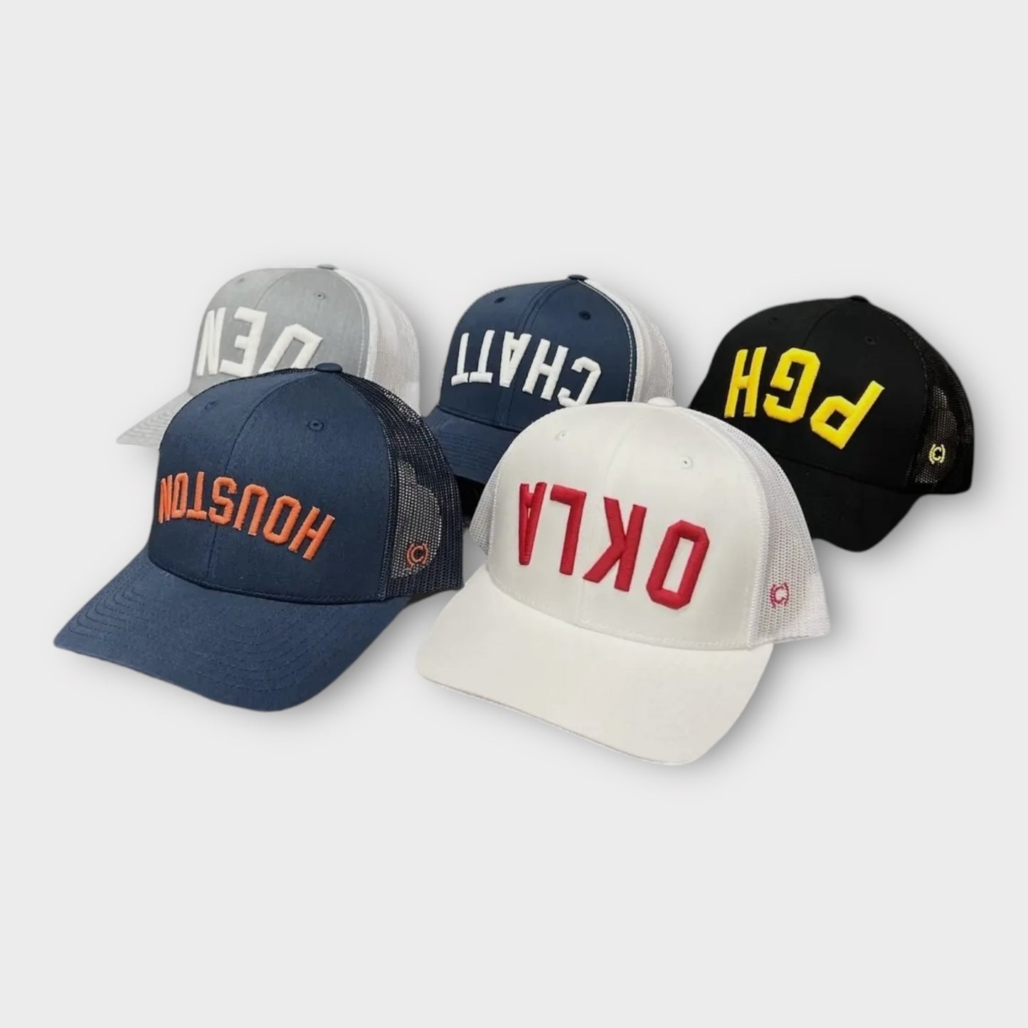 The Upside Down Trucker Hat - Customizable