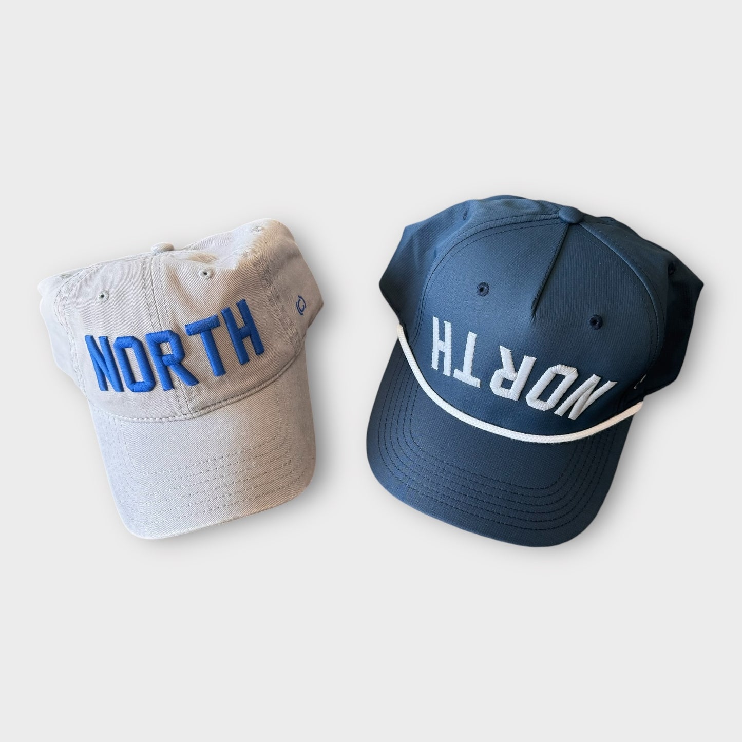 UPSIDE DOWN “NORTH”3D EMBROIDERED HAT