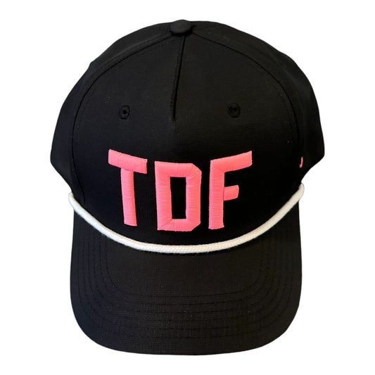 FUNDRAISER - THE DANCE FACTORY "TDF" 3D EMBROIDERED ROPE HAT