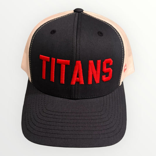 PEMBROKE  “TITANS” 3D EMBROIDERED TRUCKER HAT