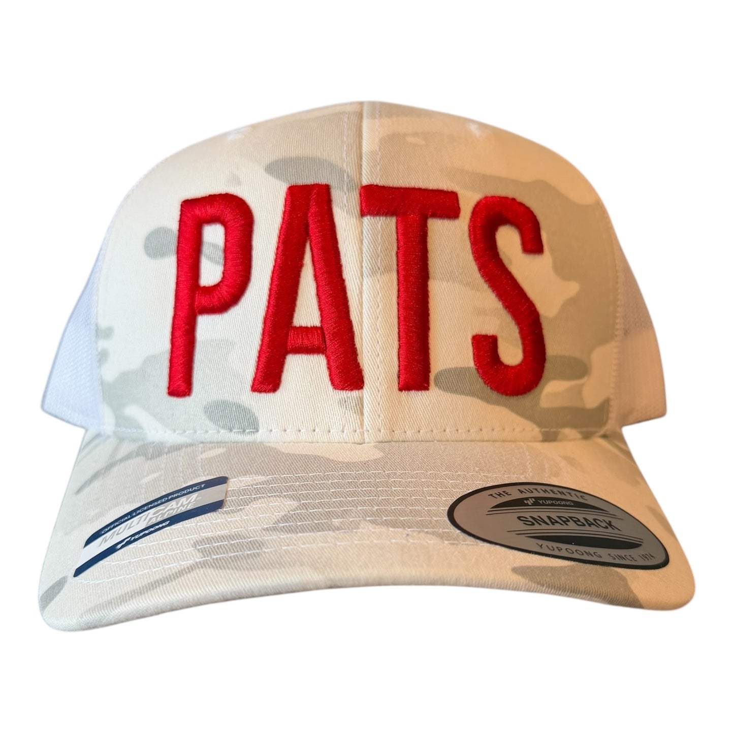 New England Patriots "PATS" Mesh Trucker Cap