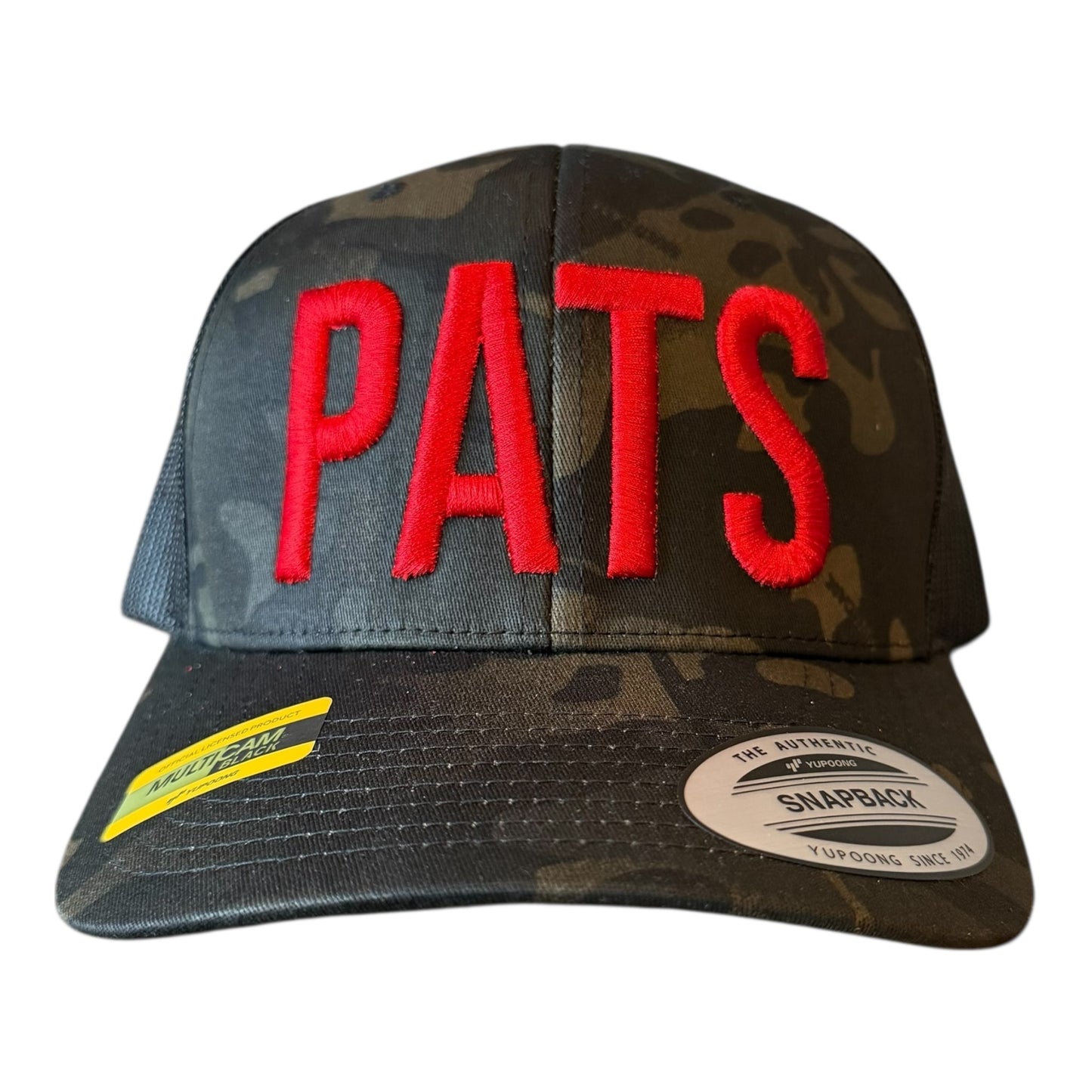 New England Patriots "PATS" Mesh Trucker Cap