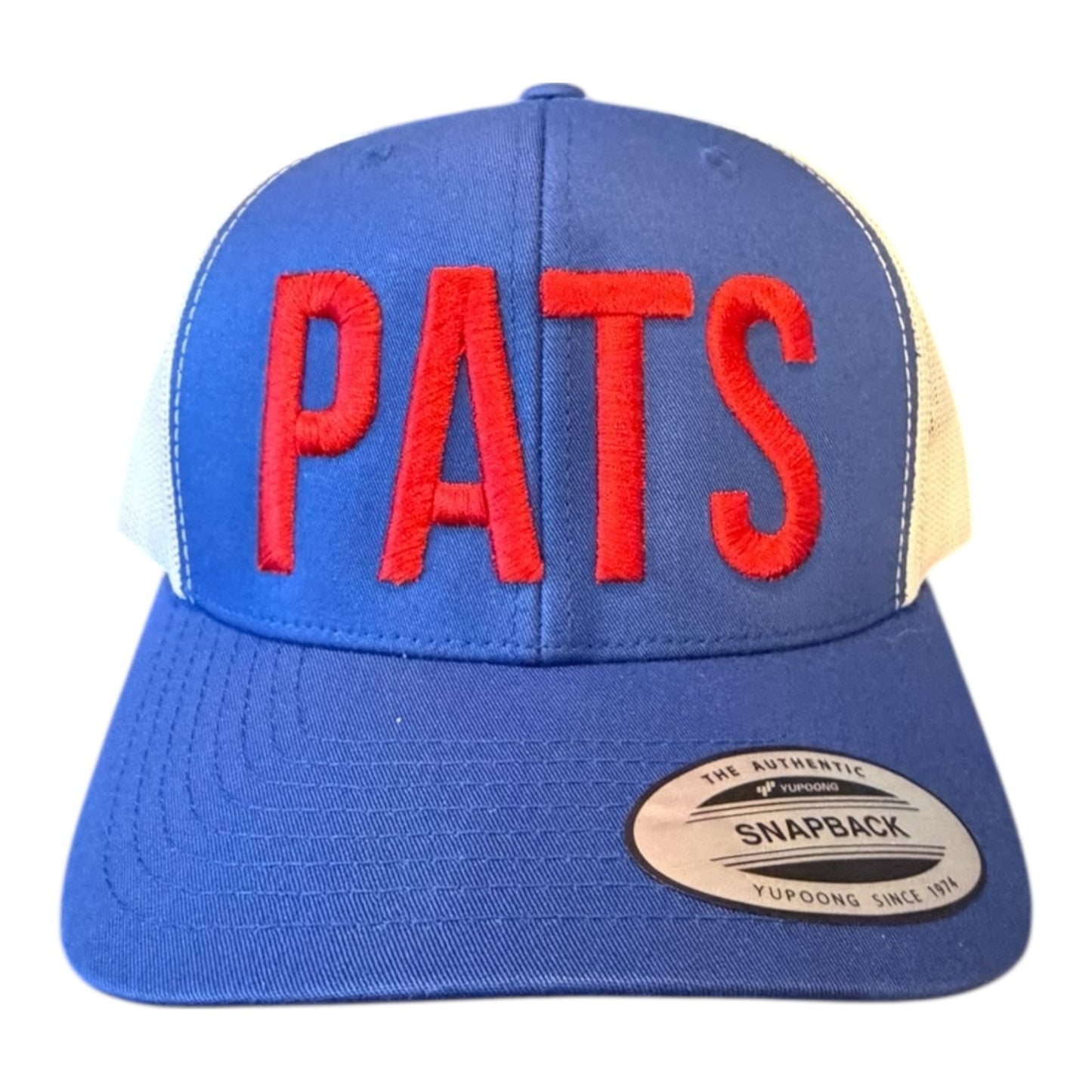 New England Patriots "PATS" Mesh Trucker Cap